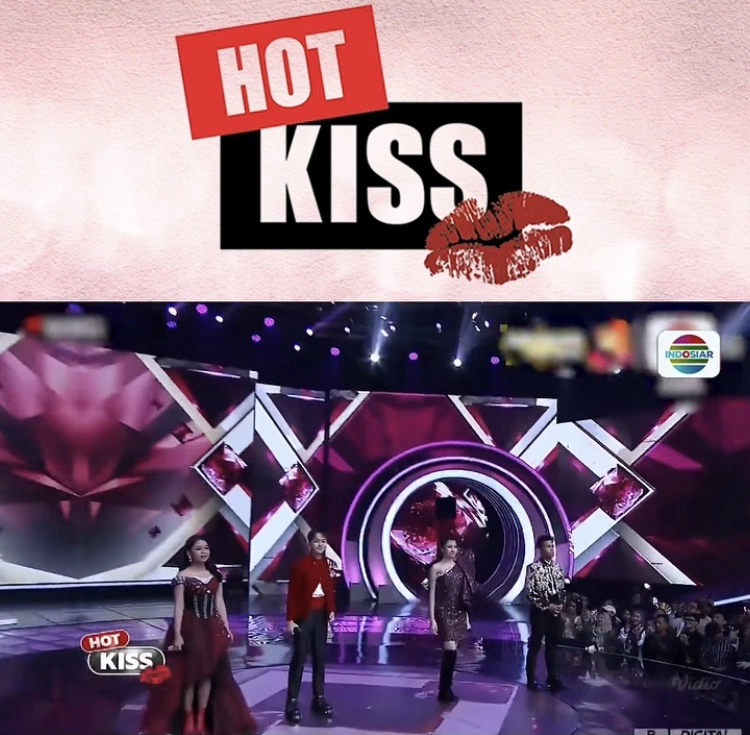 Salah Satu Acara Indosiar Hot Kiss [Instagram]