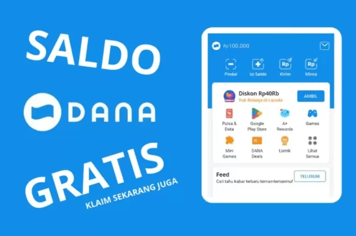 Cara Dapat Saldo DANA Gratis hingga Rp180.000 Hari Ini 23 September 2025, Begini Caranya