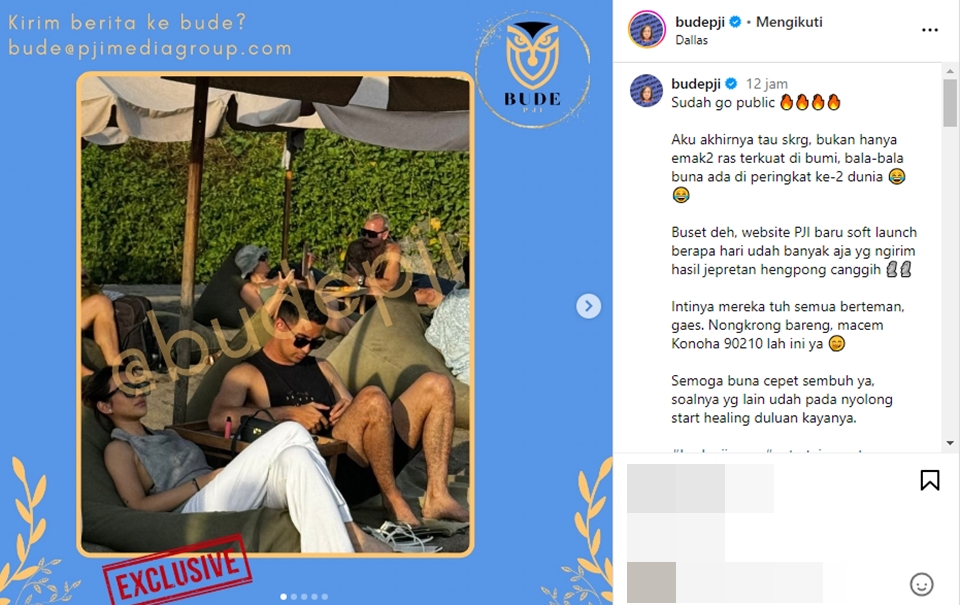 Diduga Pacari Anak Faisal Harris, Salim Nauderer Klarifikasi soal Azizah Salsha