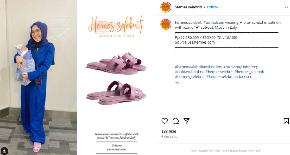 Deretan Sandal Artis Santai Tapi Mewah, Harganya Mulai Rp12 Jutaan