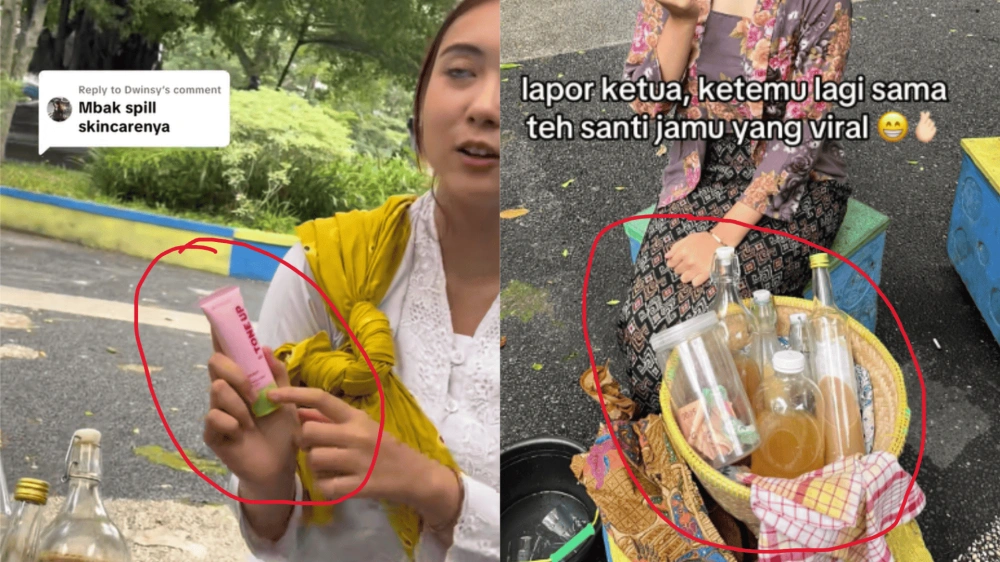 Santi Penjual Jamu Cantik Di Bandung Viral [Tiktok]