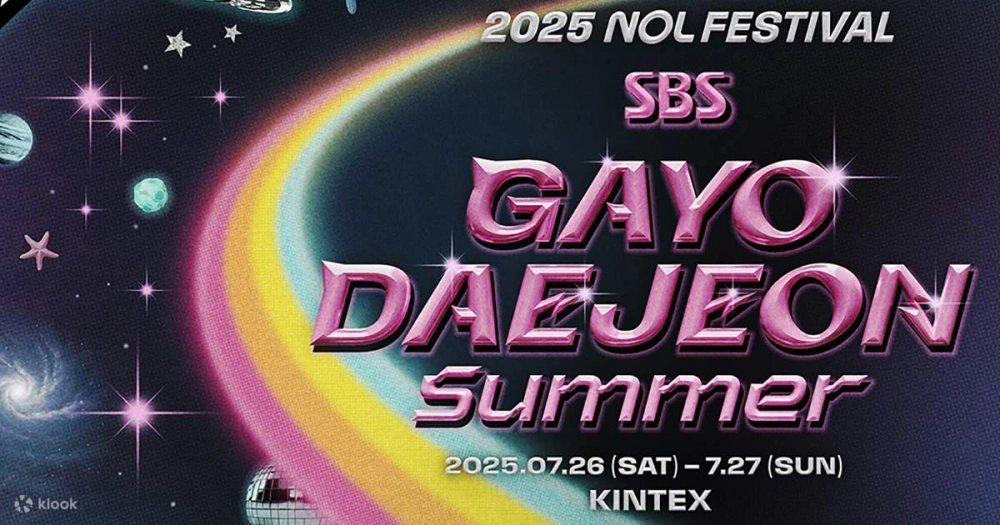 Sbs Gayo Daejeon 2025 Klook