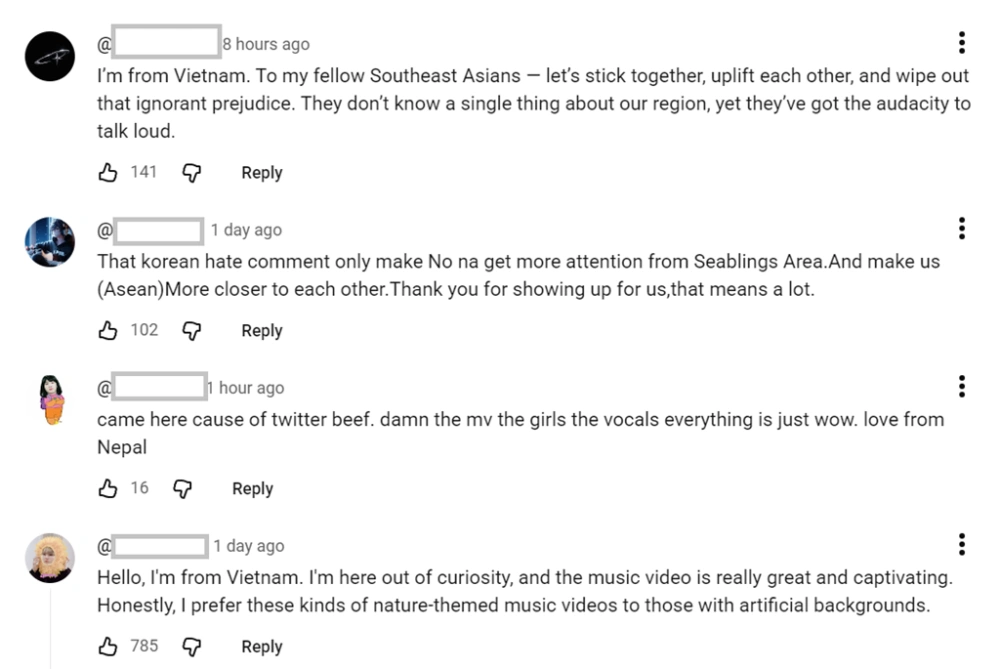 Dukungan SEA-netz di MV Shoot milik No Na.