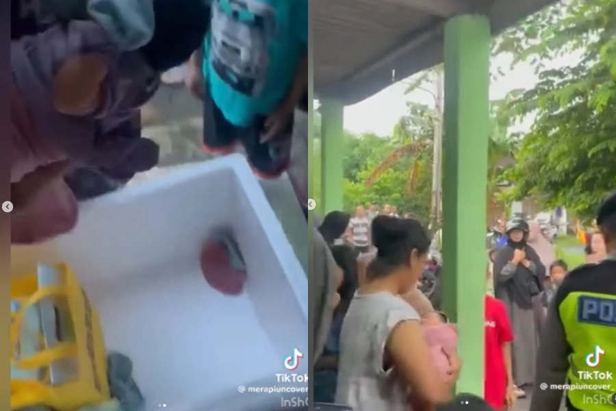 Sejumlah Perlengkapan Bayi Yang Masih Baru Ditelakkan Di Dalam Kotak Styrofoam Bersama Bayi Instagram Rumpi Gosip