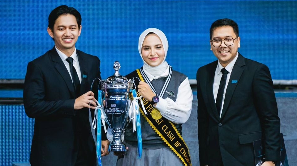 Shakira Anak UI Juara Clash of Champions, Sukses Kalahkan Axel Mahasiswa NUS