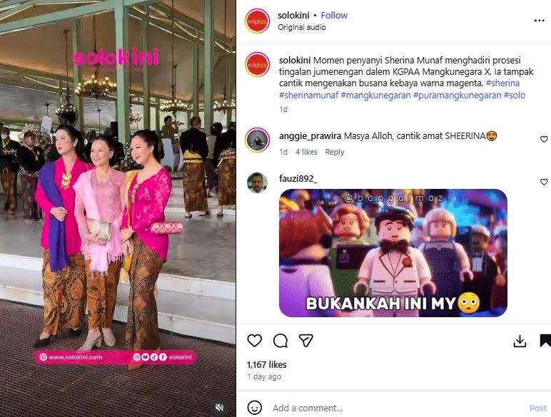 Sherina Munaf [sumber: Instagram Solokini]