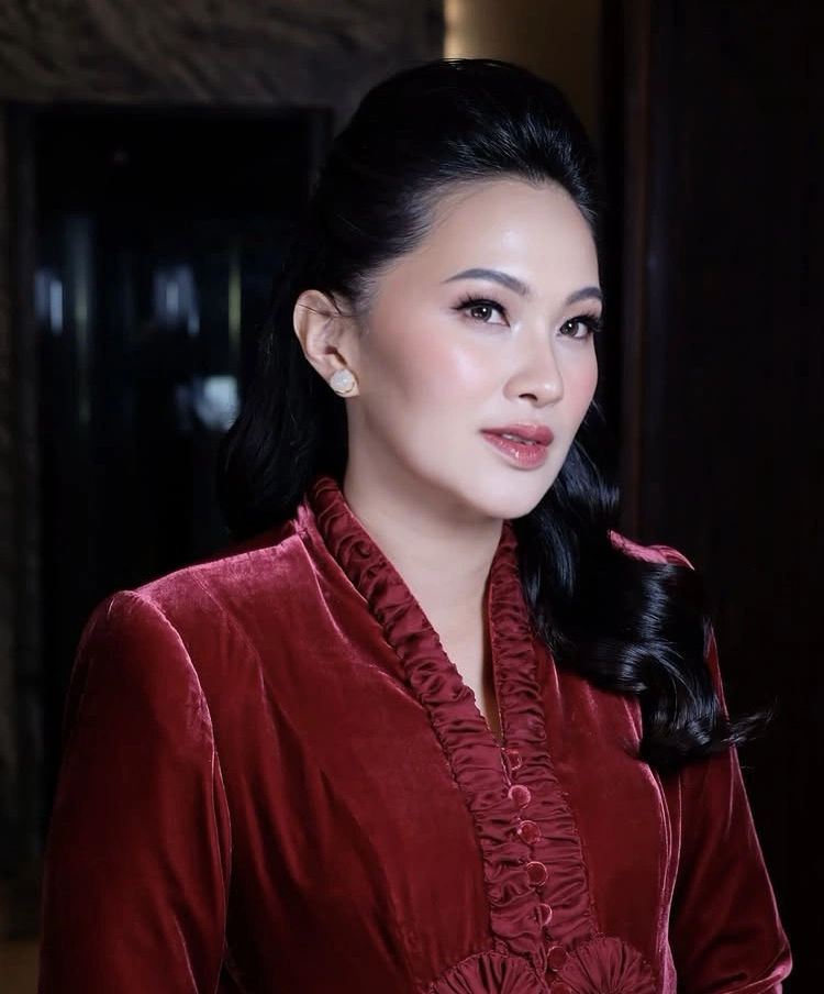 Sherly Tjoanda Saat Berada Di Acara Garuda Tv Award Night Jakarta [Sumber: Instagram]