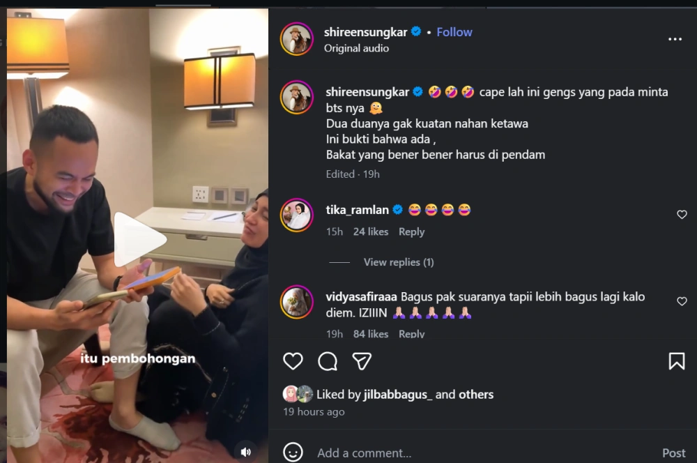 Shireen Sungkar Dan Teuku Wisnu Pernah Lakukan Pembohongan Publik [Sumber: Instagram]