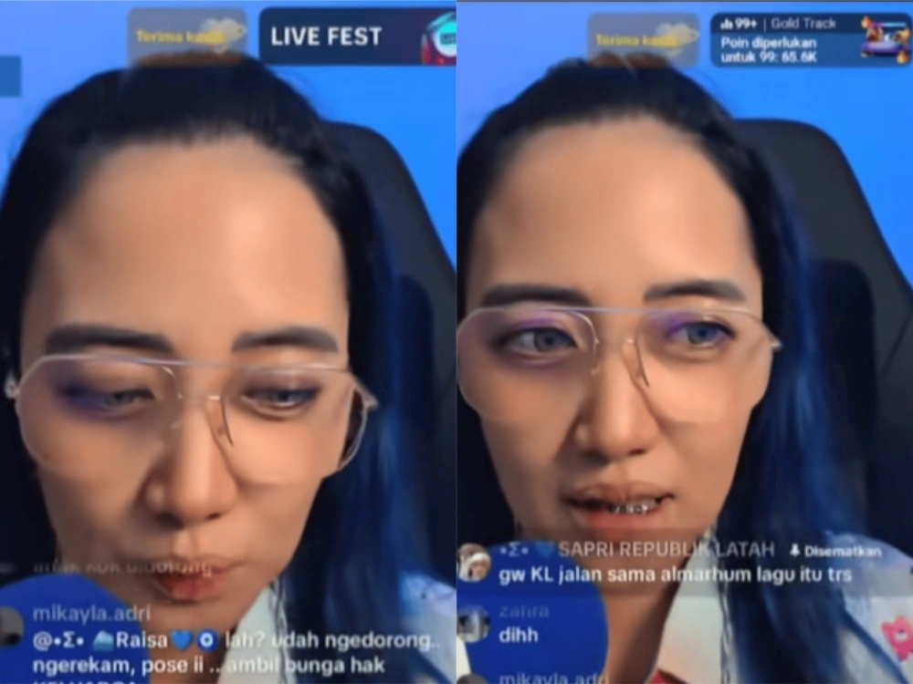 Siapa Wanita Rambut Biru Di Makam Gary Iskak [Tiktok]
