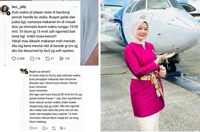 Sifat Asli Atalia Praratya Dikuliti Pelayan Instagram