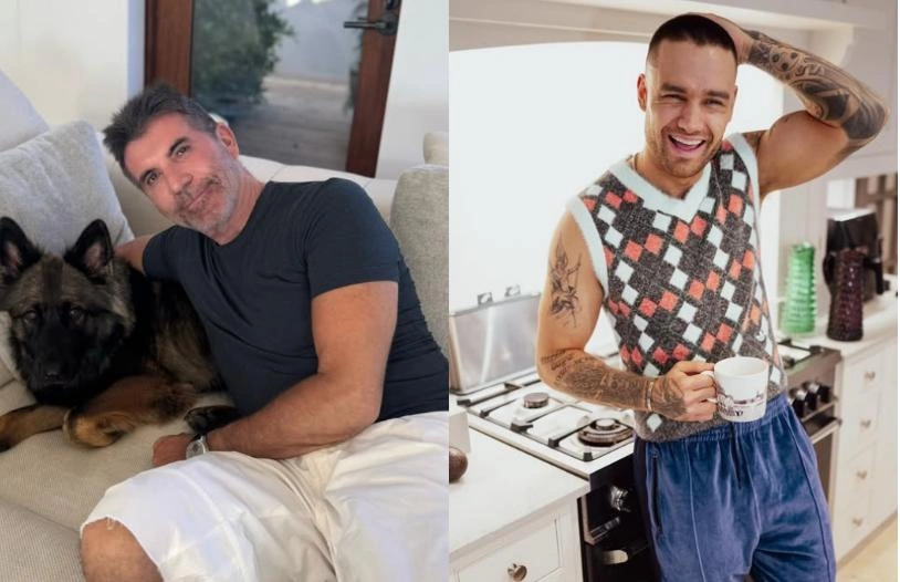 Simon Cowell Dan Liam Payne Instagram