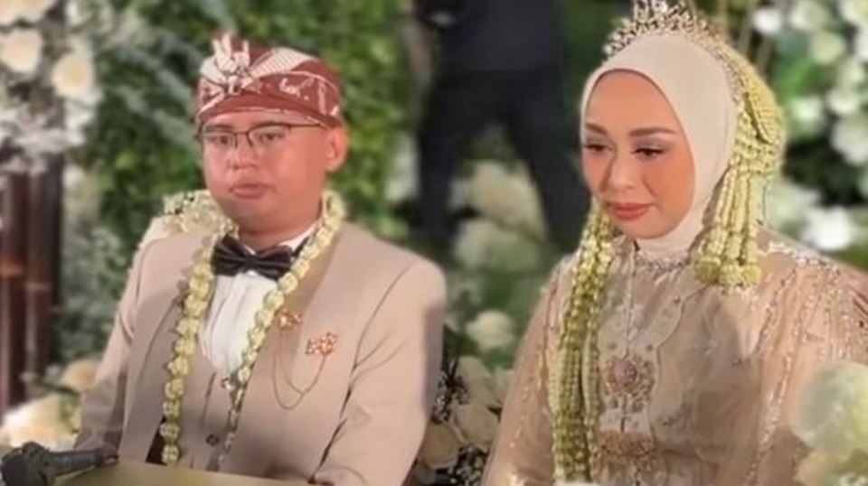 Momen Akad Nikah Maula Akbar dan Putri Karlina