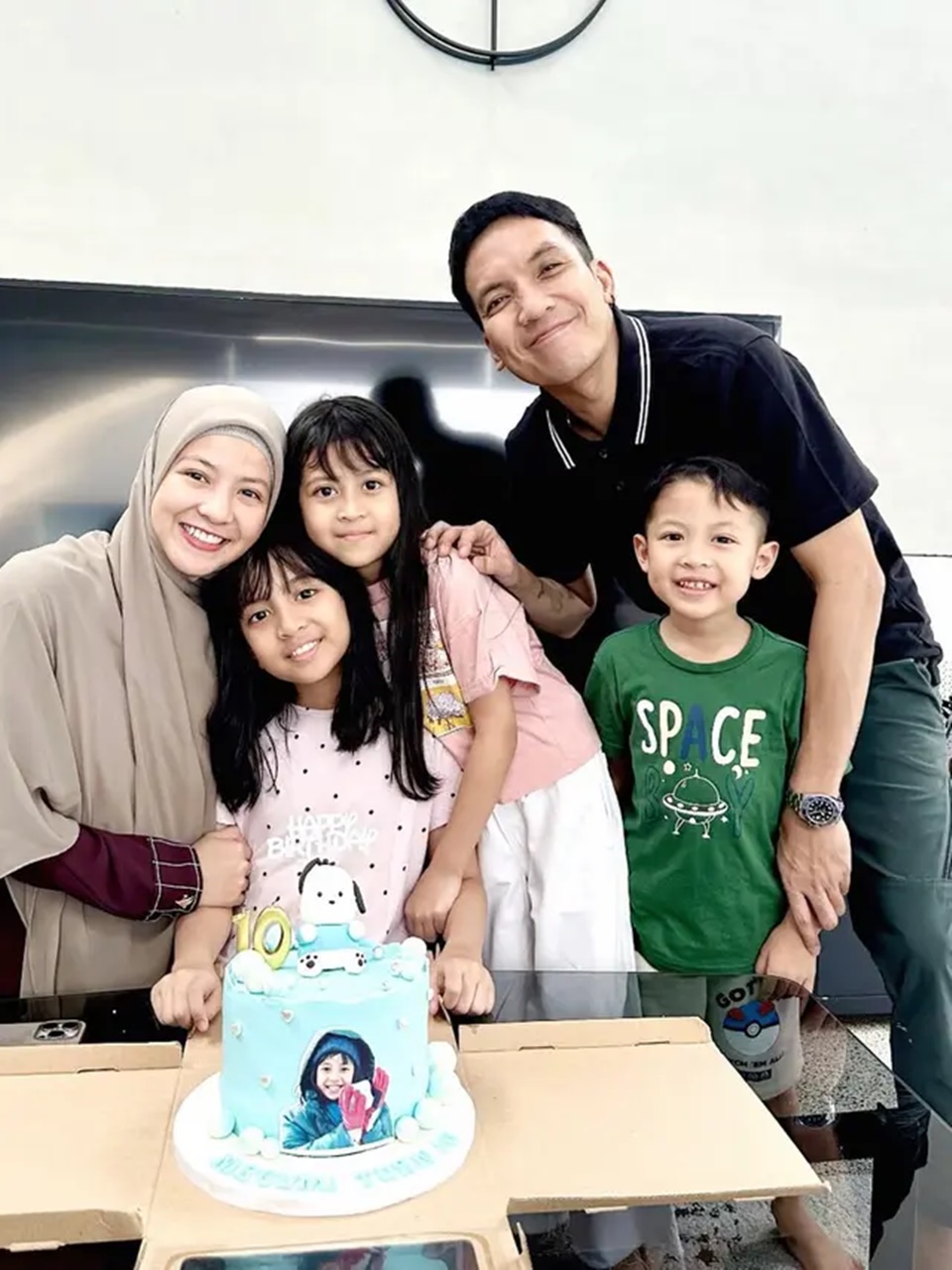 Momen Desta dan Natasha Rizky Rayakan Ultah Anak