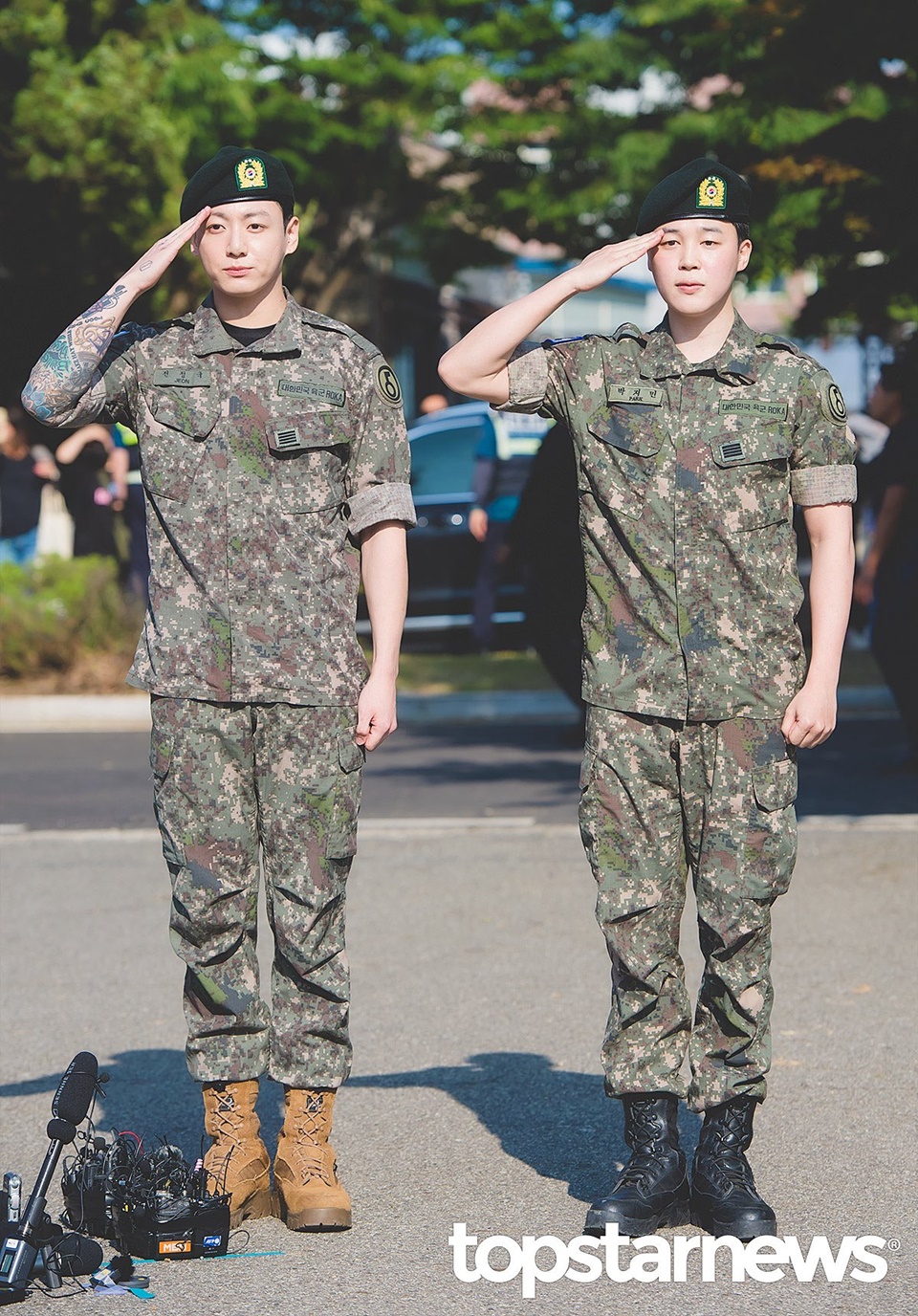 Jungkook dan Jimin Pulang Wamil