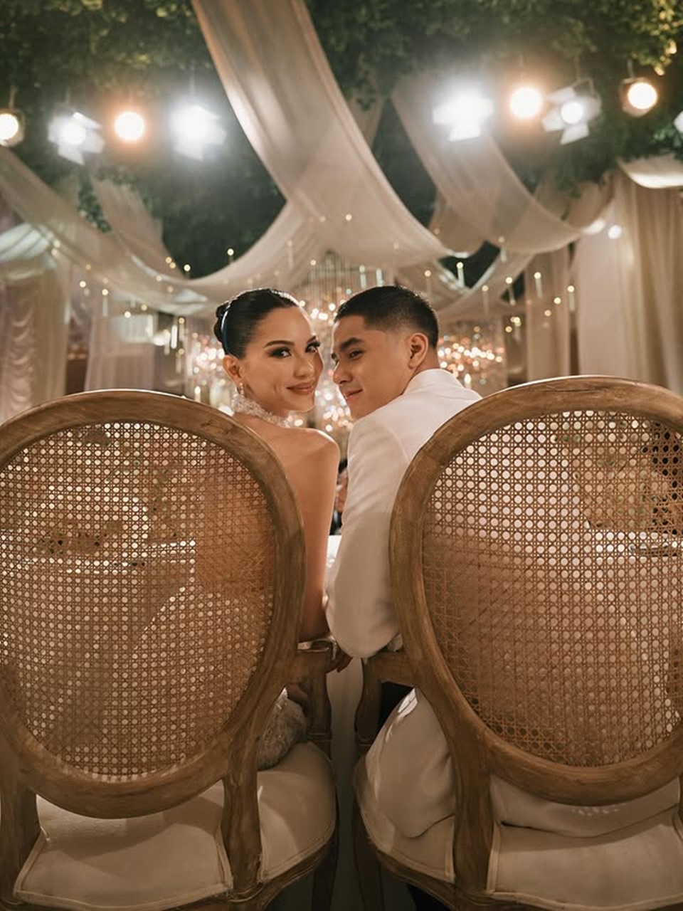 Al dan Alyssa di Intimate Wedding