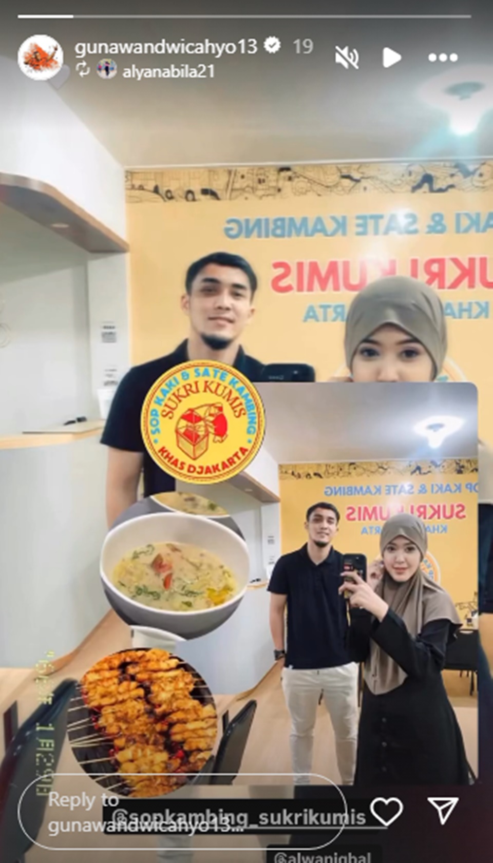 Gunawan Dw Cahyo Bareng CaIon Istri