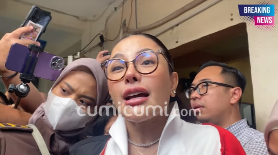 Nikita Mirzani Emosi usai Sidang