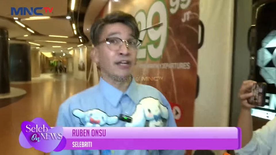 Ruben Onsu di Acara Ultah Anak-Anak / Source:YouTube/MNCTV OFFICIAL