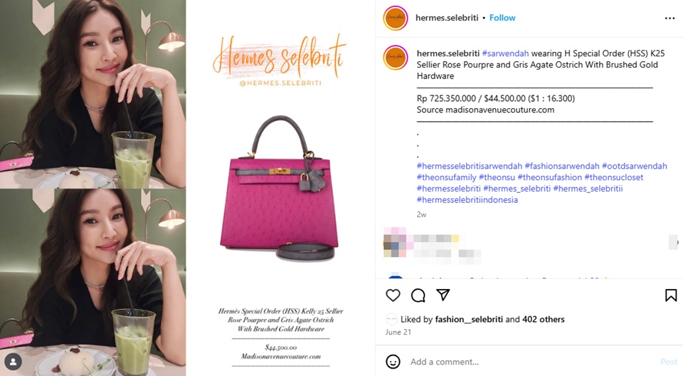 Tas Branded Sarwendah