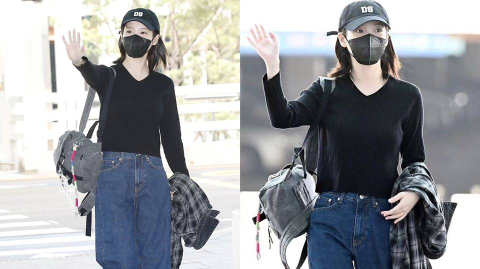 Siap-Siap, IU Sudah Terlihat di Bandara Incheon OTW Mau Konser di Jakarta