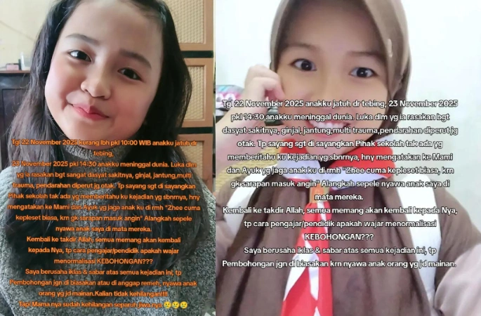 Siswa Kelas 6 Sd Di Lampung Meninggal Dunia Karena Terpeleset Di Tebing Cc Tiktok