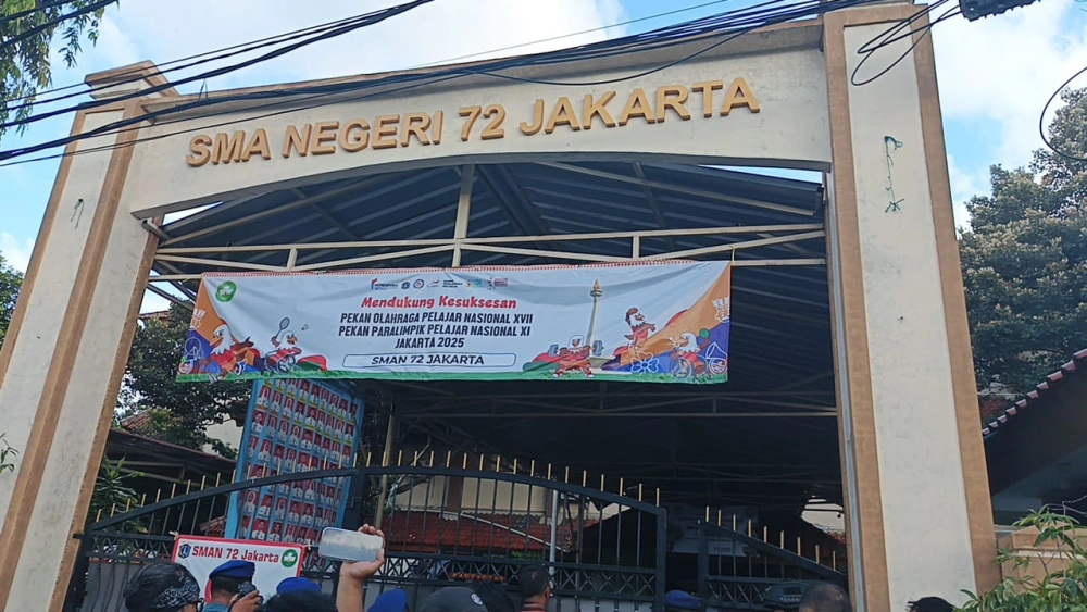 Sman 72 Jakarta di Kelapa Gading Jakarta Utara. 