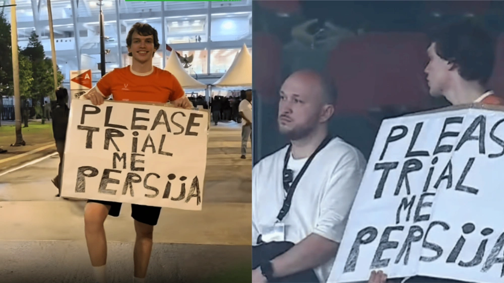 Sosok Nikita Ponomarenko Bule Rusia Viral Yang Minta Trial Di Persija Jakarta [Sumber: Tiktok]