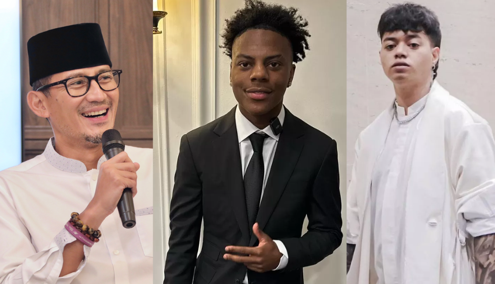 Sandiaga Uno Senang IShowSpeed Ngonten Sambil Promosi Indonesia, Reza Arap: Kemana aja Pak?