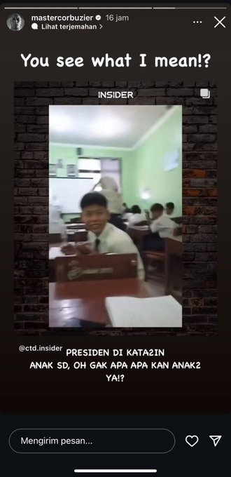 Deddy Corbuzier Kembali Bahas MBG, Eh Salah Sebut Anak SMP jadi SD