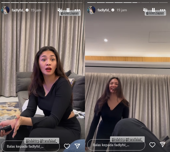 Violenzia Jeanette Histeris Dengar Kabar Kehamilan Istri Frans Faisal
