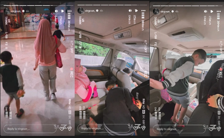 Story Instagram Virgoun Bareng Anak Anaknya Cc Instagram