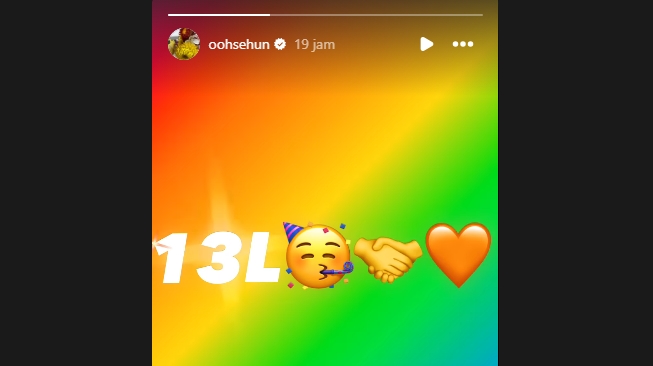 Instagram Story Sehun