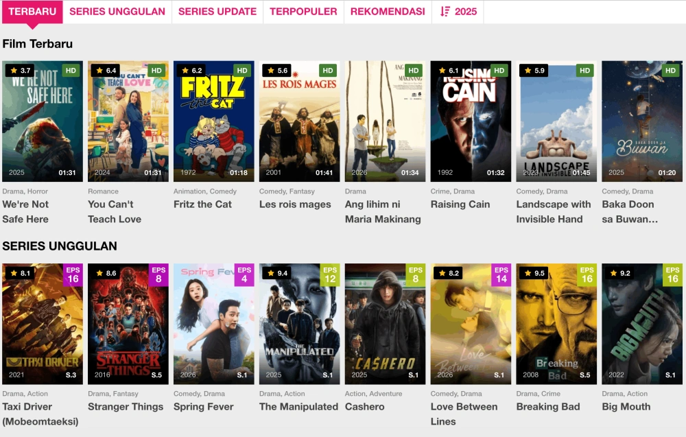 Streaming Film Indonesia di LK21.