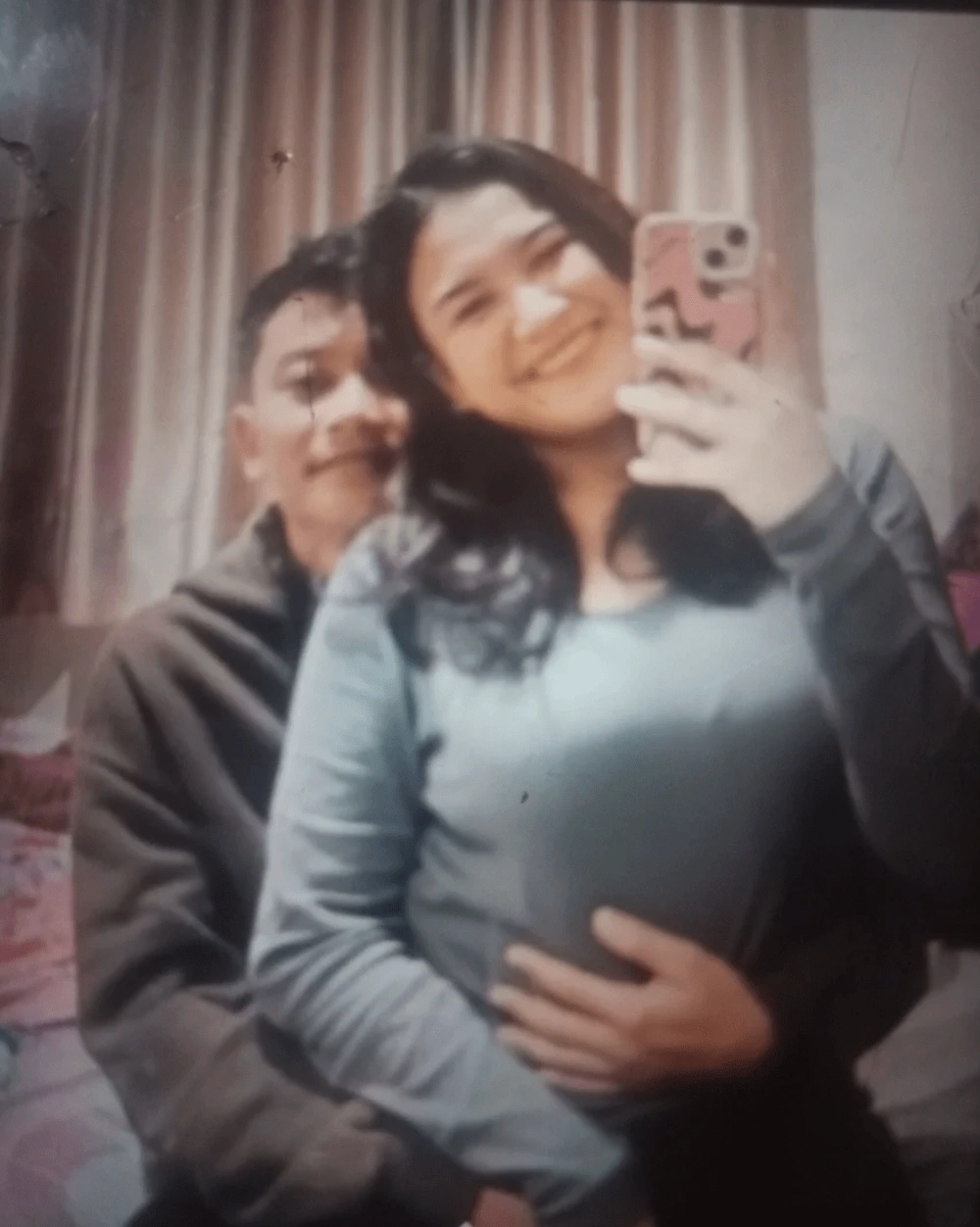 Suami Anjani Aprilia dan terduga pelakor Devina Aulia. [Threads]