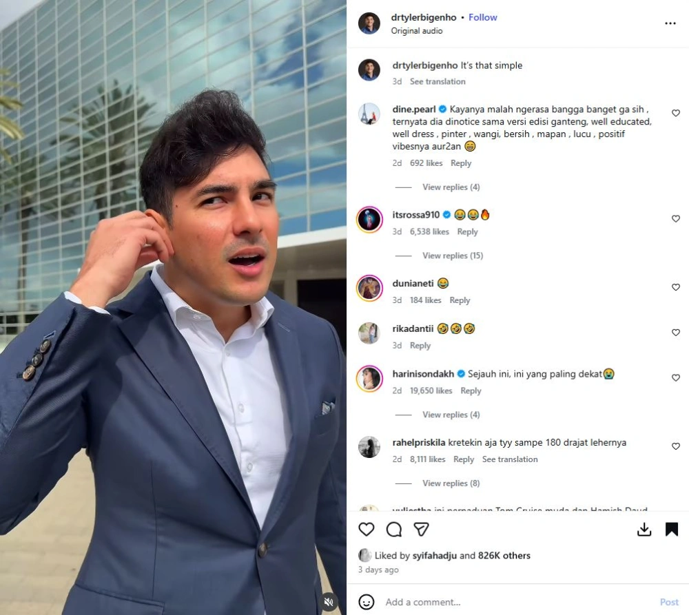 Suami Aurelie Moeremans Roasting Roby Tremonti [Sumber: Instagram]