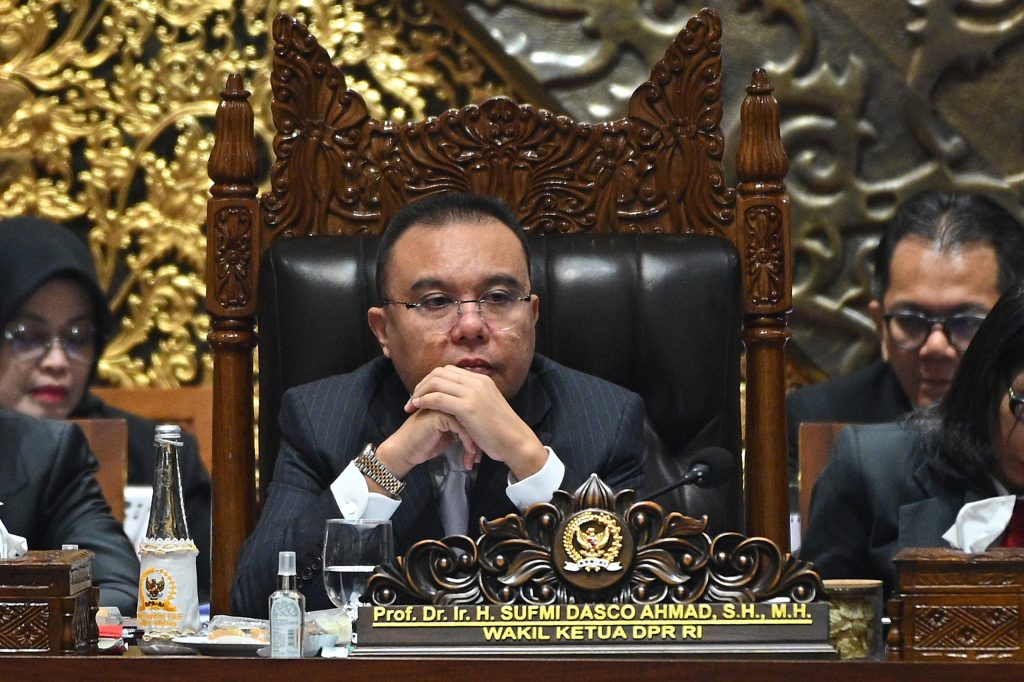 Sufmi Dasco Ahmad Gerindra
