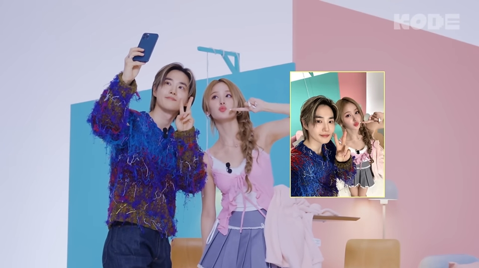 Belle KISS OF LIFE Histeris Ketemu Idolanya, Suho EXO