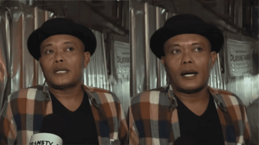 Sule klarifikasi soal video di rumah duka Vidi Aldiano. (Tiktok)