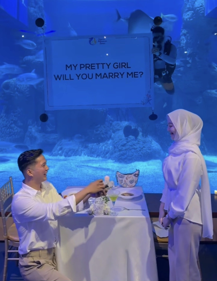 Sultan Rafli Melamar Eva Nurasyifa [Instagram]