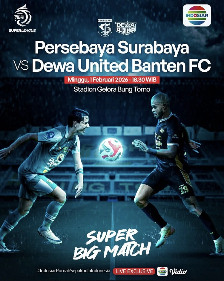 Super Big Match Bri Super League Indosiar [Instagram]