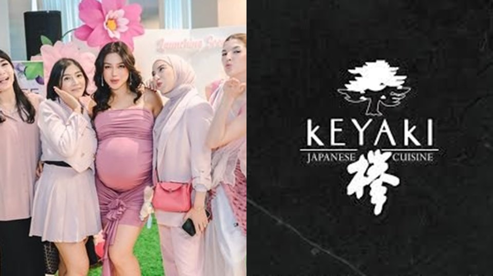 Keyaki Japanese Restaurant, Lokasi Baby Shower Jessica Iskandar di Lantai 90 Pan Pacific