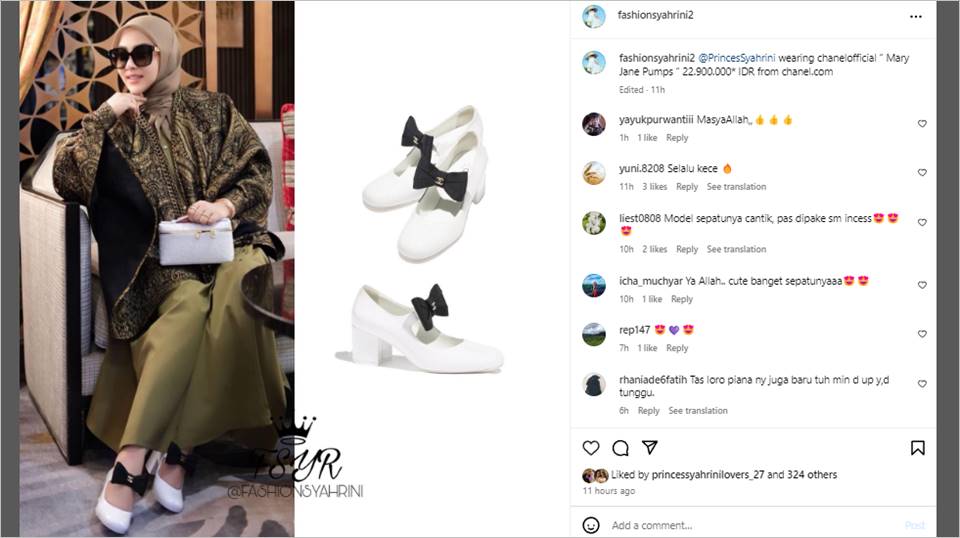 Tas Hermes Rp1,6 Miliar Syahrini Bikin Salfok Cuma Digantungin di Baby Stroller