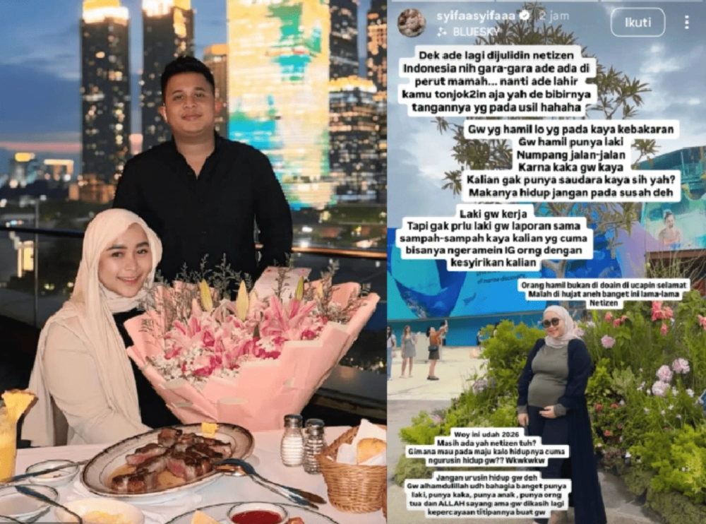 Syifa Nuraini ngamuk pada netizen yang julid pada kehamilannya. [Instagram]