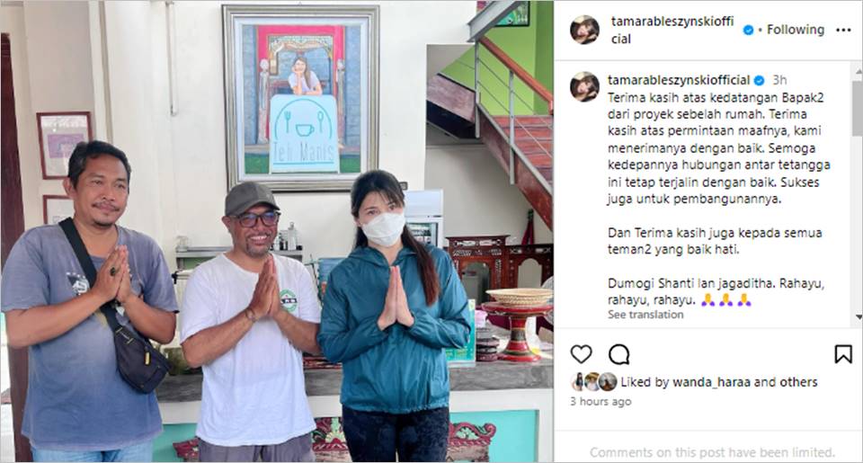 Sedih, Tamara Tyasmara Rayakan Ultah Dante di Makam Sang Putra