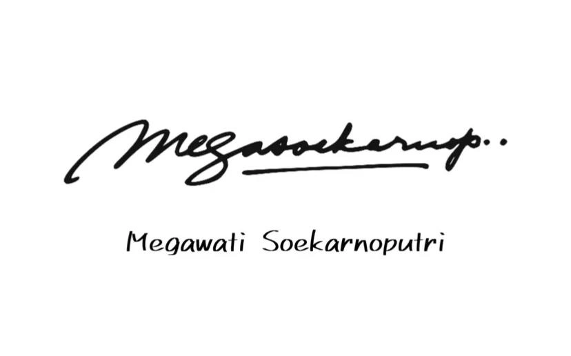 Tanda Tangan Megawati