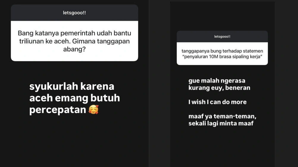 Tanggapan Ferry Irwandi Mengenai Sindiran Anggota DPR [Instagram]