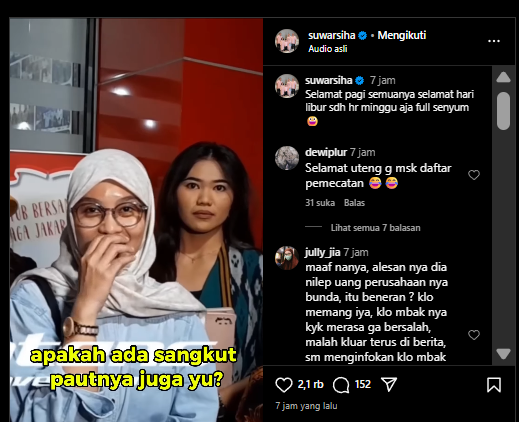 Tanggapan Suteng Tentang Syarat Ayu Damai Dengan Ashanty