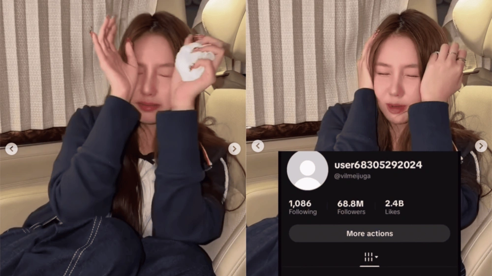 Tangis Vilmei Pecah Akun Tiktoknya Dibanned Permanen [Sumber Instagram]