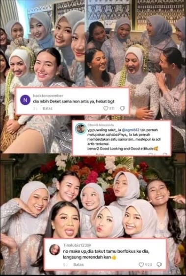 Tangkap Layar Amanda Manopo Saat Jadi Bridesmaid Instagram Folkshitcok
