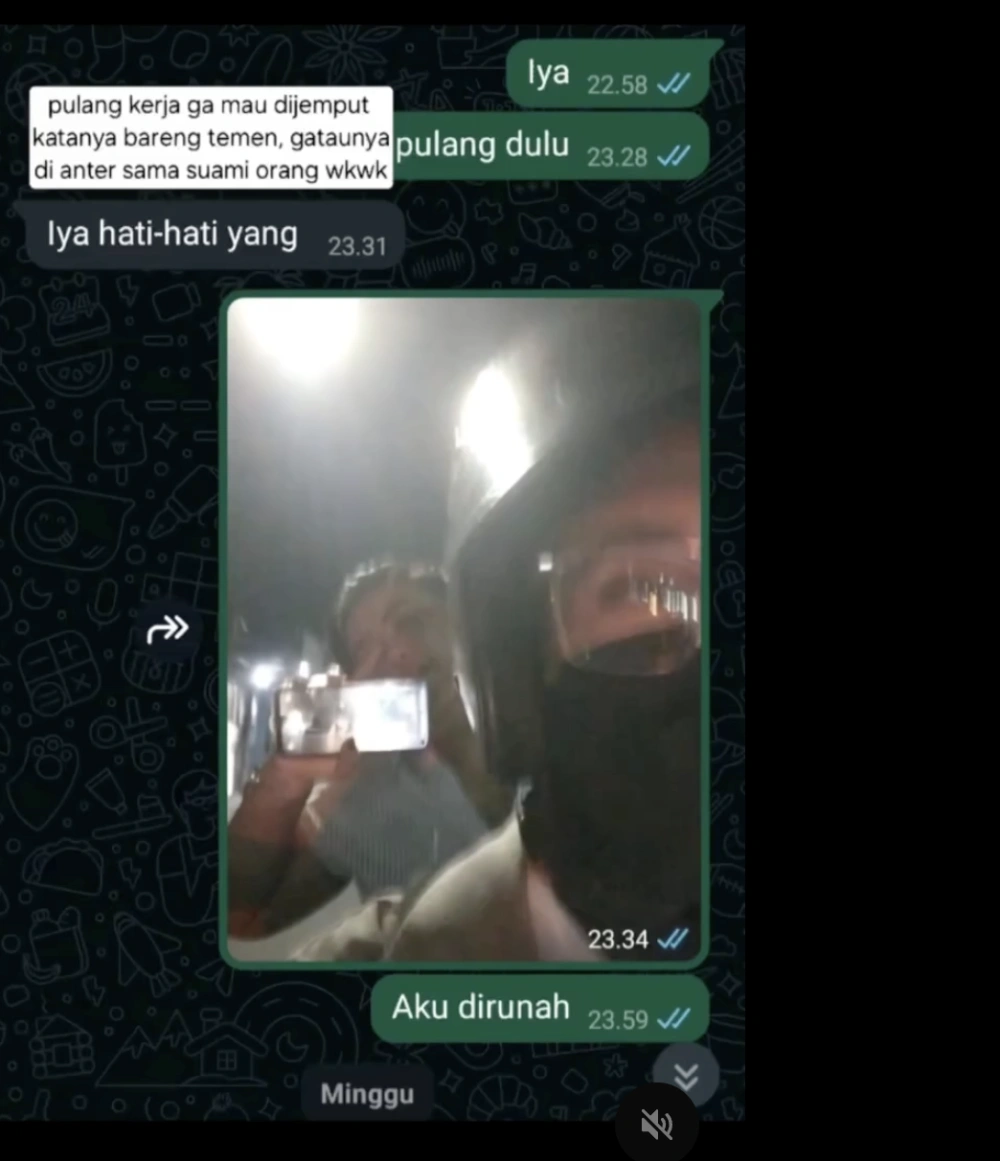 Tidak pernah mau dijemput oleh calon suaminya. [Threads]